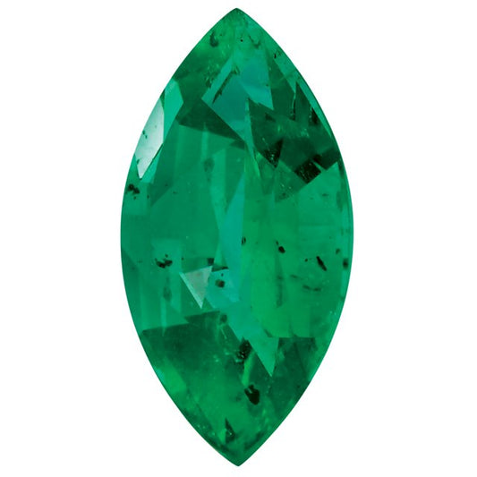 Calibrated Marquise AA Grade Green Natural Emerald