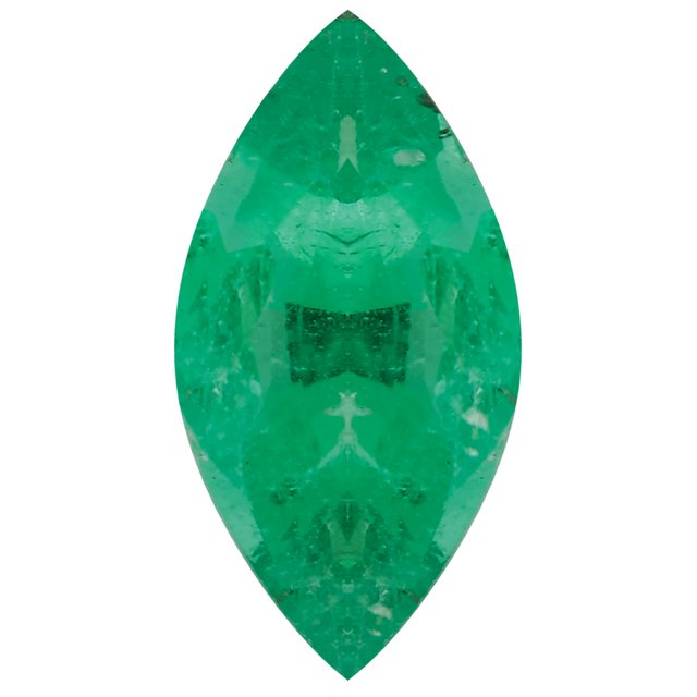 Calibrated Marquise A Grade Green Natural Emerald