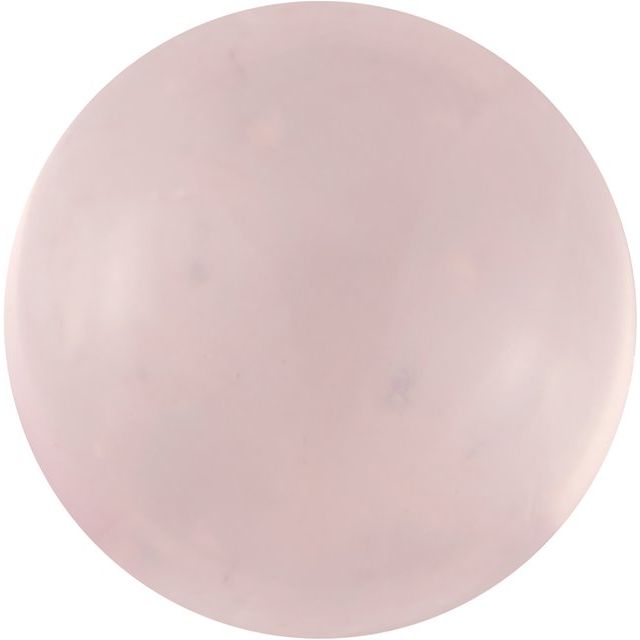 Calibrated Cabochon Round AA Grade Rose Natural Quartz