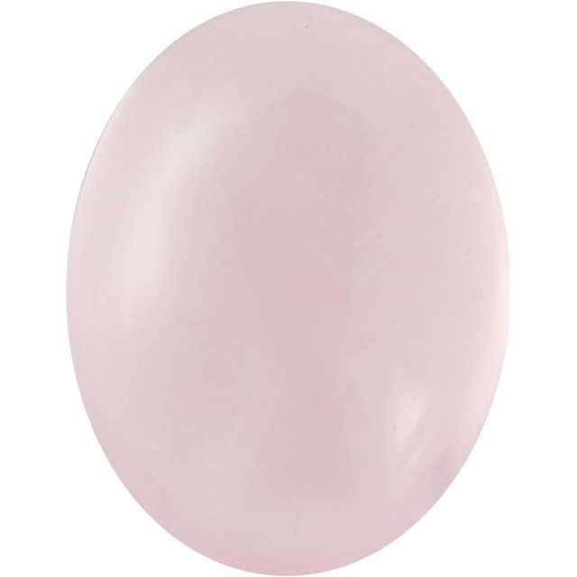 Calibrated Cabochon Oval AA Grade Rose Natural Quartz