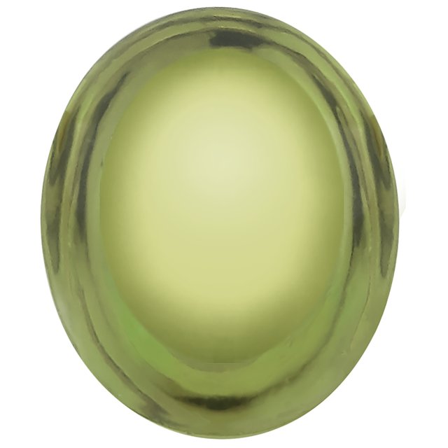 Calibrated Cabochon Oval AA Grade Green Natural Peridot