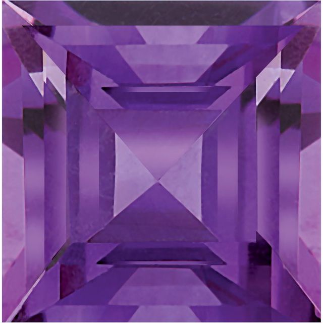 Calibrated Square AAA Grade Purple Natural Amethyst