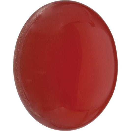 Calibrated Cabochon Oval Standard Grade Orange, Red Natural Carnelian