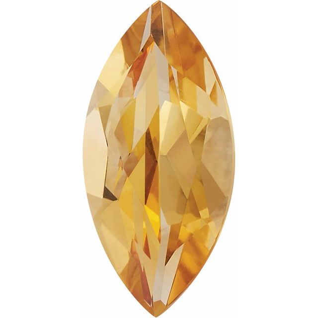 Calibrated Marquise A Grade Yellow Natural Citrine