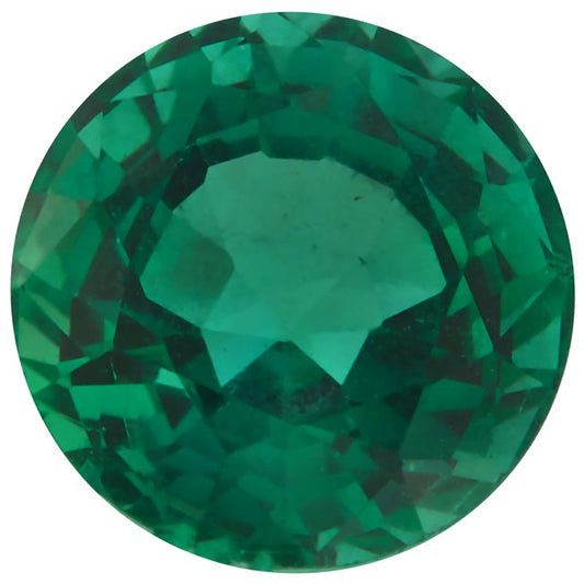Calibrated Round A Grade Natural Emerald