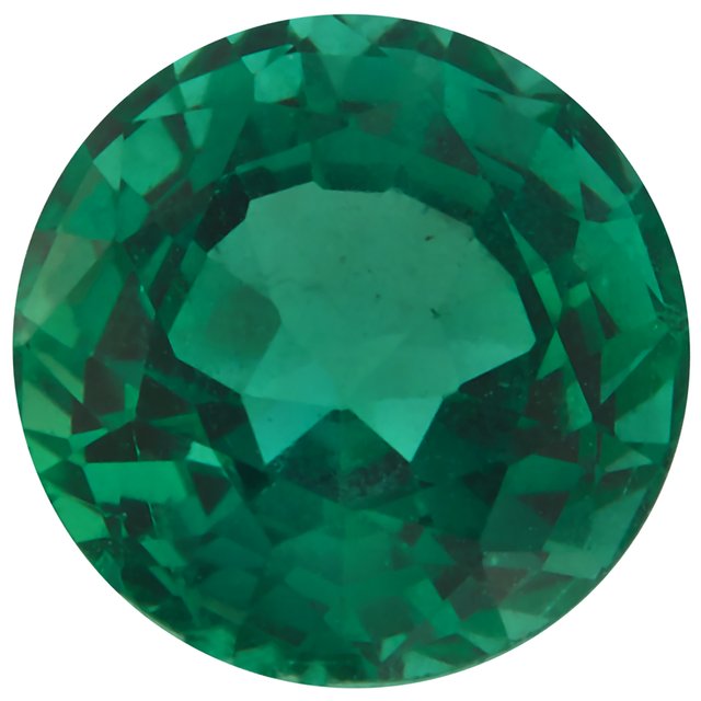 Calibrated Round A Grade Green Natural Emerald