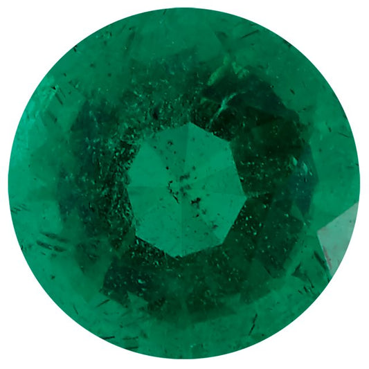 Calibrated Round AA Grade Natural Emerald