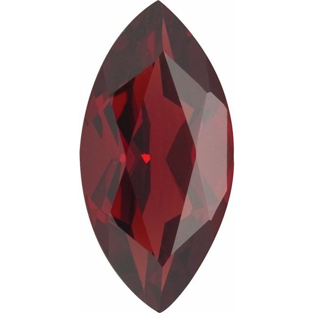 Calibrated Marquise AA Grade Orange, Red Natural Mozambique Garnet