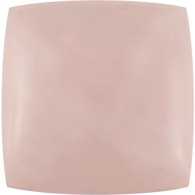 Calibrated Cabochon Square Standard Grade Pink Natural Quartz