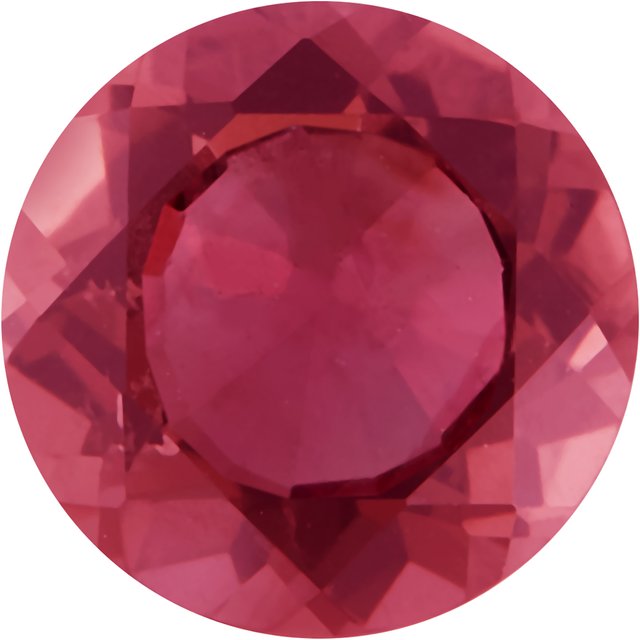 Calibrated Round B Grade Red Natural Ruby