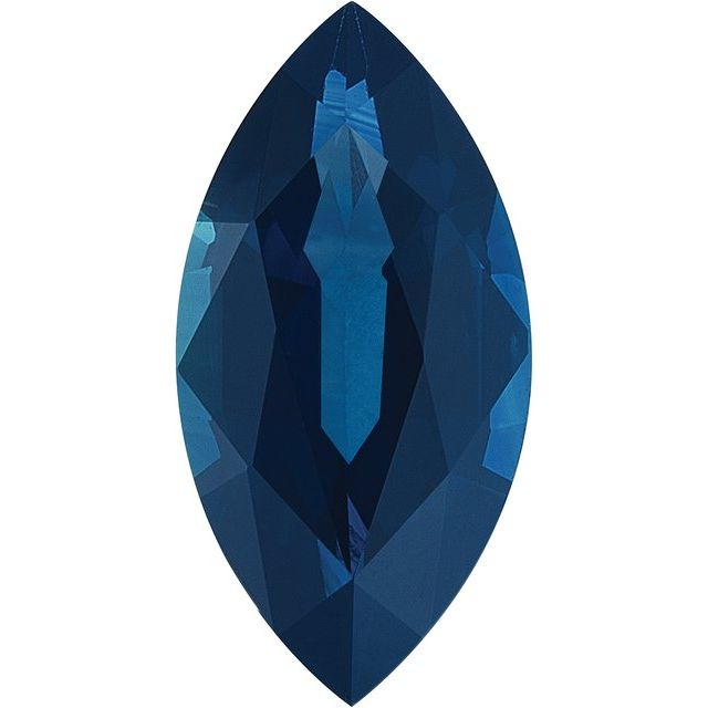 Calibrated Marquise B Grade Blue Natural Sapphire