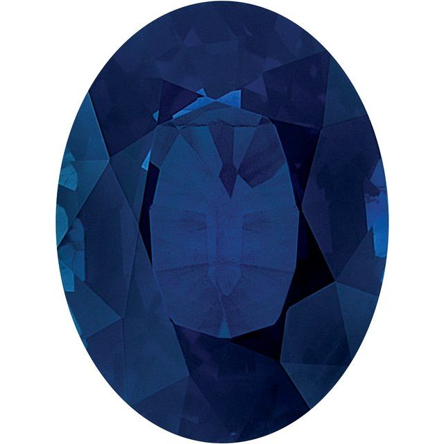 Calibrated Oval AA Grade Blue Natural Sapphire