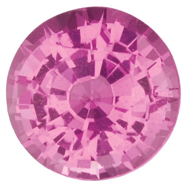Calibrated Brilliant Round AA Grade Pink Natural Sapphire