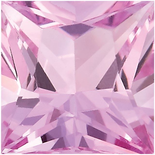Calibrated Princess Cut Square A Grade Pink Natural Sapphire