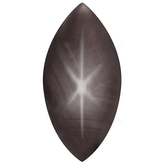 Calibrated Cabochon Marquise AA Grade Black, Brown Natural Sapphire