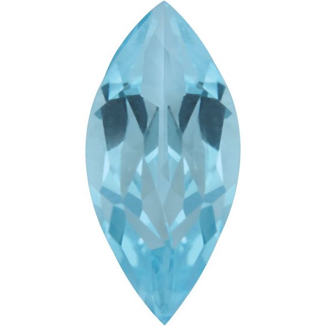 Calibrated Marquise AA Grade Blue Natural Topaz