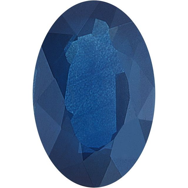 Calibrated Oval Commercial Grade Blue Natural Sapphire