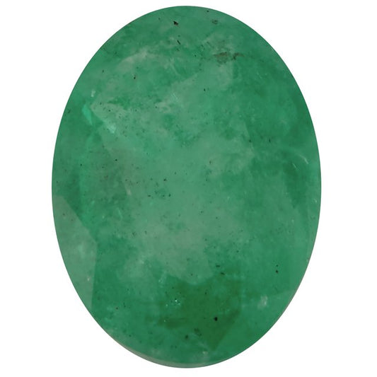 Calibrated Oval Commercial Grade Green Natural Emerald