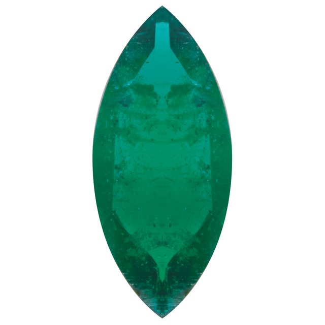Calibrated Marquise B Grade Green Natural Emerald